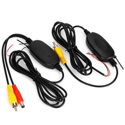 

24G Wireless Color Video Transmitter Receiver Kit for Car DVD Monitor Rear View Camera Reverse Backup