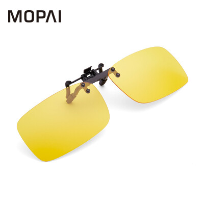 

Mopai classic myopia mirror clips polarized driving mirror sunglasses sunglasses M6120 yellow tablets small exquisite gift box