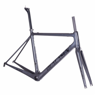 

2018 New Bicycle Top T800 Ud Weave Glossy Finished Carbon Road Frame Cycling Bicycle Racing Frameset Di2 & Mechanical Bb Right