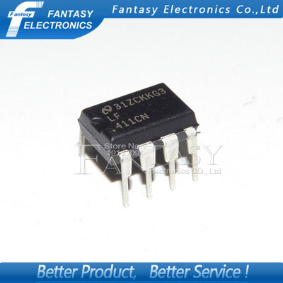 

5PCS LF411CN DIP8 LF411 DIP new and original IC free shipping
