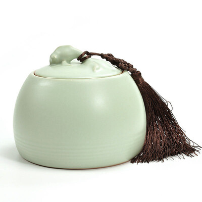 

Jin Xiang Yu tea accessories thriving tea pots pottery tea tea tea box sealed storage tank