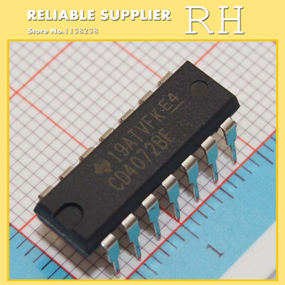 

100PCSlot CD4072BE CD4072 DIP-14