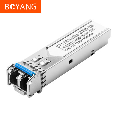 

Bo Yang SFP single mode dual fiber HTB-GS-03 optical module GE-LX-SM1310-A ​​compatible Huawei H3C switch 125