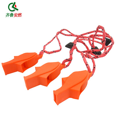 

Qilu Enron outdoor survival whistle whistle whistle basketball referee whistle lifeguard whistle first aid whistle survival whistle 3 Pack