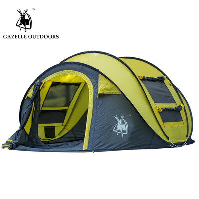 

OUTDOORS throw tent outdoor automatic tents throwing pop up waterproof camping hiking tent waterproof large family tents