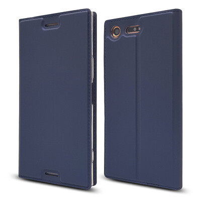 

Роскошный чехол для кошелька для Sony Xperia XZ Premium Высококачественная искусственная кожа с флип-обложкой Kickstand Anti-shock Full Protection