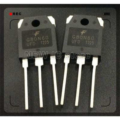 

Free Shipping 50pcs/lot SGH80N60UFD G80N60UFD G80N60 FSC TO-3P NEW