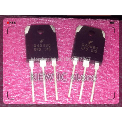 

Free Shipping 10PCS SGH40N60UFD G40N60UFD G40N60 IGBT Transistors 100%NEW