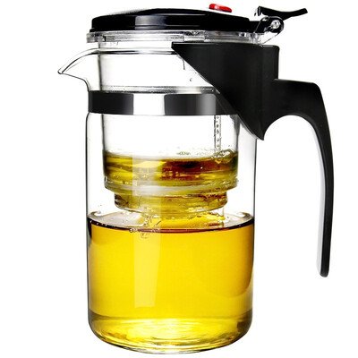 

Jingdong supermarket] Jin Xiangyu glass exquisite tea cups thin borosilicate heat-resistant high temperature filter liner teapot