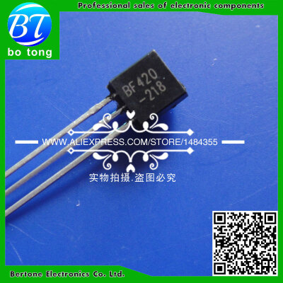 

1000PCS/Lot transistor BF420 F420 TO-92 NPN 300V500MA