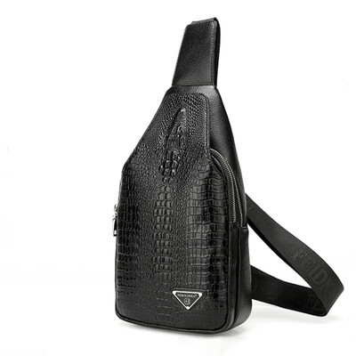 

Popular Mens Bag Fashion&durability Small Leather Chest Pack British Style B-fdk0188