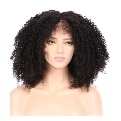 

Pre Plucked Lace Front Human Hair Wigs With Baby Hair 130 Density Brazilian Virgin Hair Kinky Curly Wigs Natural Hair Free Ship