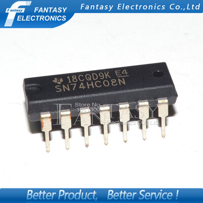 

50PCS SN74HC08N DIP14 SN74HC08 DIP 74HC08N 74HC08 new&original IC free shipping
