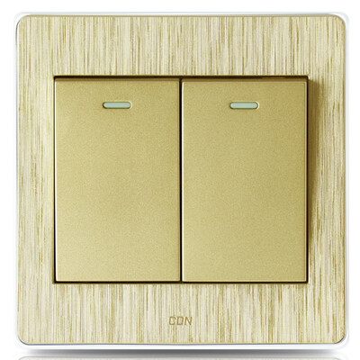

Sidon CDN DJ-K022 double open double control wall switch socket 3D drawing two open switch warranty 10 years