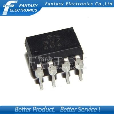 

10PCS EL827 DIP8 PC827 DIP new&original IC free shipping