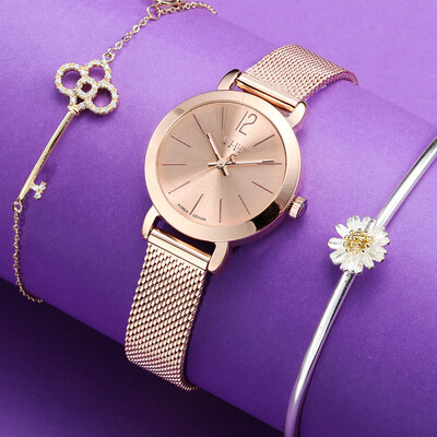 

Julius Metal Strap Watch Модный водонепроницаемый кварц