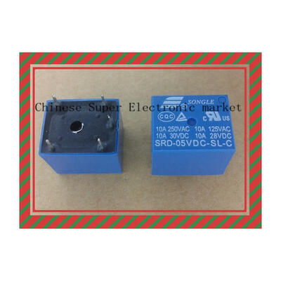 

20PCS SRD-5VDC-SL-C T73-5 V 5 feet DIP-5