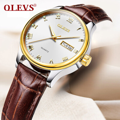 

OLEVS Brand Luxury Women Watch Женская мода Светящиеся кварцевые часы Повседневная леди Водонепроницаемая наручные часы из нержавеющей стали Часы