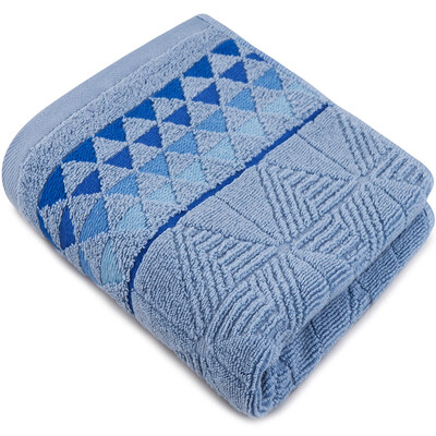 

Sanli cotton triangle element Jacquard towel single loading