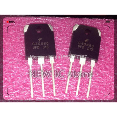 

Free Shipping 5PCS SGH40N60UFD G40N60UFD G40N60 IGBT Transistors 100NEW