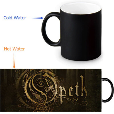 

Opeth Morphing Mug Color Change Tea Cup Волшебная молочная кружка для кофе