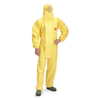 

DuPont DU PONT Tychem C chemical protective clothing acid&alkali resistant corrosion resistance oil&water waterproof safety isolation coveralls overalls  code