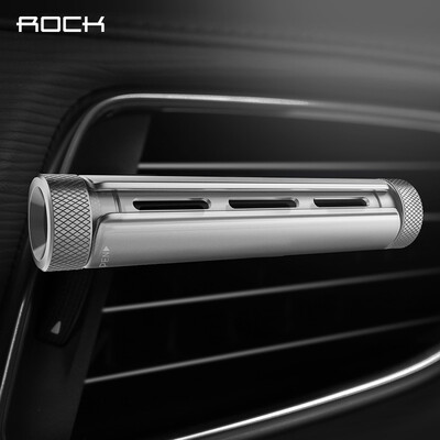 

ROCK Car Духи Автомобиль Духи Воздушный выход Аромат Украшение Дезодорант Aroma Stick Темно-серый