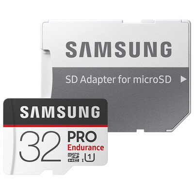 

Samsung PRO Endurance Micro SD Memory Card 32GB