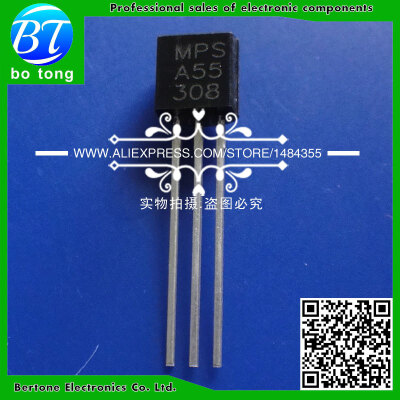 

MPSA55 TO-92 Transistors A55 1000pcsbag