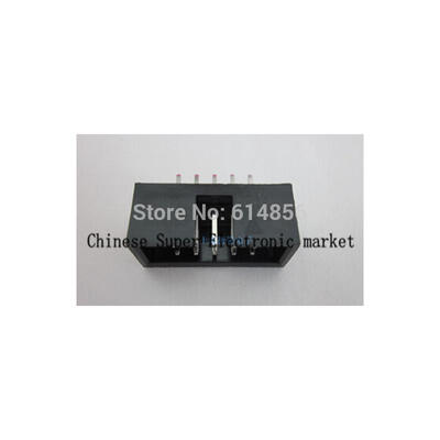 

20PCS DC3-10P 2.54mm Pitch Dual Row 5x2 ISP Download JTAG I/O Socket