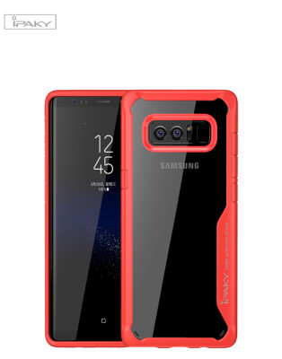 

iPaky для Samsung Galaxy Note 8 Корпусная крышка Силиконовый бампер + пластиковая крышка для галактики Note8 Корпус Ударопрочный защитный экран