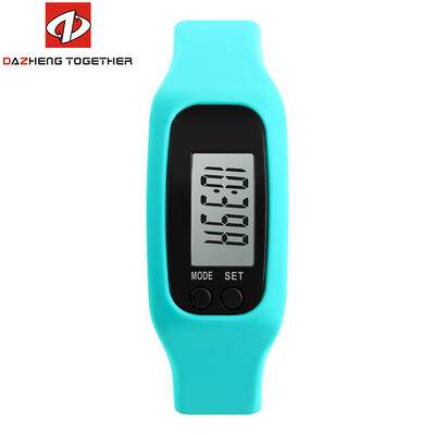 

Women Watches Digital Wristwatches Silicone Strap Sport Watch Calorie Pedometer Distance 7 Colors Femmes Montres