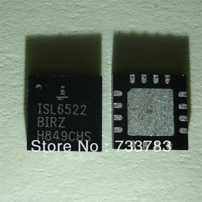

10pcs/lot ISL6522BIRZ ISL6522B ISL6522 Buck and Synchronous Rectifier Pulse-Width Modulator (PWM) Controller