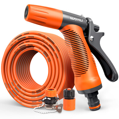 

Yili YILI Car Wash Water Gun Set High Pressure Car Washer Household Watering Water Gun Falcon Water Gun 30 Meter Water Pipe Set