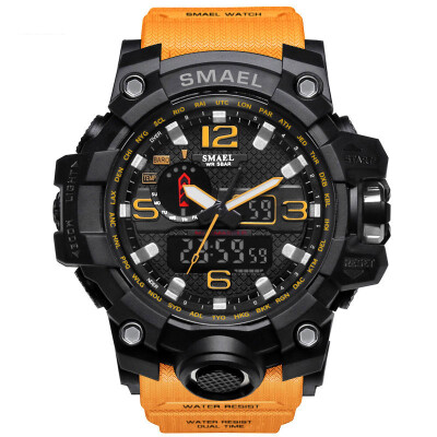 

SMAEL Sport Watches for Men Waterproof Digital Watch LED Men's Wristwatch Clock Man montre homme Big Men Watches Military