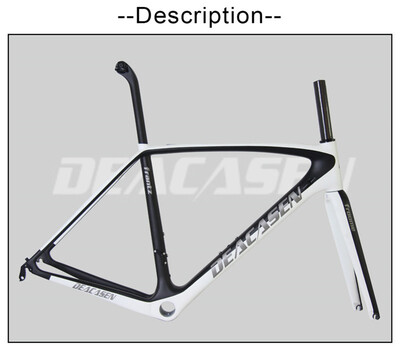 

2018 Deacasen Fiber Frame Di2 Raw Frame Weight 850-20g Light Carbon Bicycle Frame Cycling Sports Equipment Ud3K Bike Frame