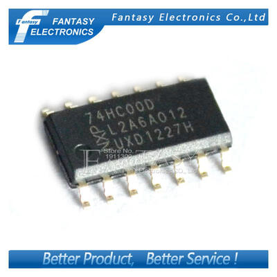 

10PCS 74HC00D SOP14 74HC00 SOP SN74HC00DR SN74HC00 SMD new and original IC free shipping