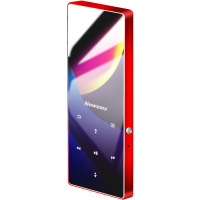 

Newman (Newsmy) MP3-плеер A66 Красный 8G Lossless Music Player Мини-Walkman Student Portable HIFI Touch mp3 / mp4