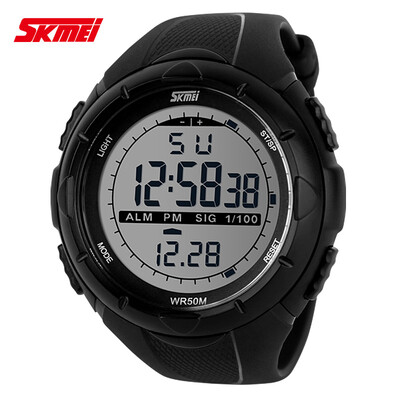 

Mens Military Fashion LCD Digital Waterproof Sports Watch