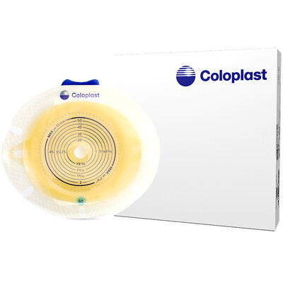 

Coloplast flat chassis Sheng Shu 10035 Kang Bao Bao Sheng two-piece transparent flat chassis enhanced ostomy bag care products 5 box