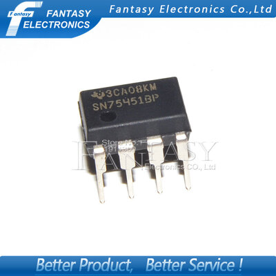 

5PCS SN75451BP DIP8 SN75451 DIP 75451 new and original IC free shipping