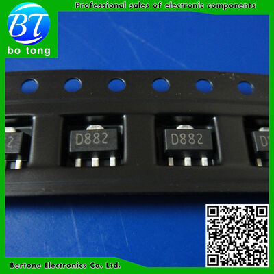 

Free Shipping 50pcslot SMD triode SOT- 89 2SD882 D882 NPN