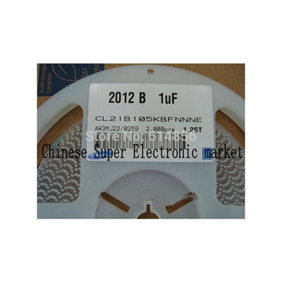

2000PCS Ceramic capacitors 0805 1uf 1000nf x7r 105K 10 50v CL21B105KBFNNNE