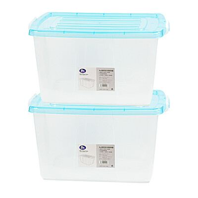 

Jingdong Supermarket A 50L clothing snack toy kitchen car with plastic storage finishing box 3266 blue cover 2 only installed