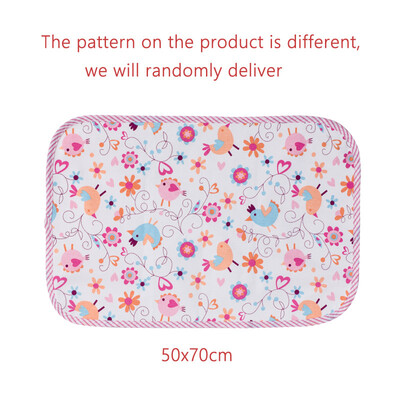 

SUNVENO Newborn Baby Changing Pads Baby Covers Pretty Nappy Changing Waterproof Cotton Cloth diaper Changing Mat For Crib