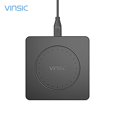 

VINSIC VSCW109 Portable Qi Wireless Charger Fast Charge for Qi Enabled Devices