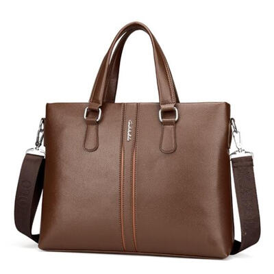 

Fashionable Mens Leather Business Bag Briefcase Messenger Shoulder Bag Bag B-fdk6811