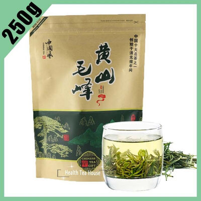 

Huangshan Maofeng Tea Chinese Yellow Mountain Fresh Mao Feng Green Tea 250g chinese beat green tea organic green tea online