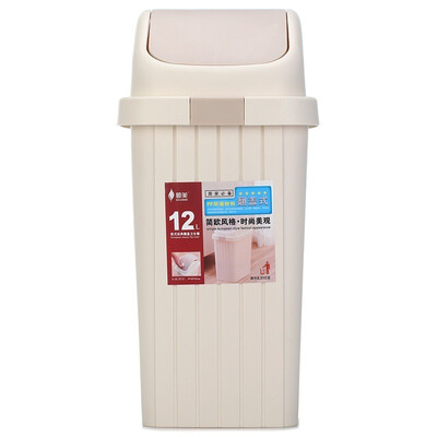 

Jingdong Supermarket Shunmei 9L Trash European Flip Cloth Sanitary Barrel Basket Bucket Bar SM-2605 Two-pack
