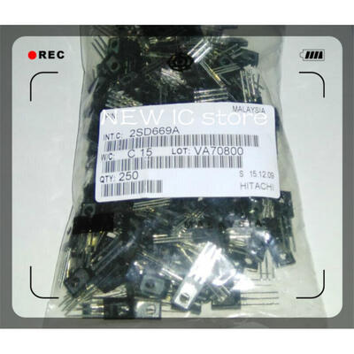 

250pcs/lot 2SD669A 2SD669 D669A TO-126 Transistor Free shipping